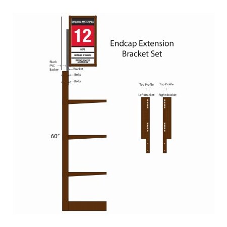 Yunker Industries End Cap Extension Kit TRV-0030